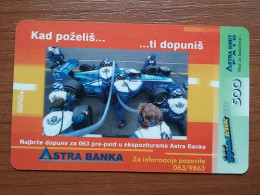 T-397 - YUGOSLAVIA, TELECARD, PHONECARD, FORMULA 1 - Yugoslavia