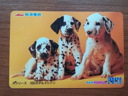 T-399 - JAPAN, Japon, Nipon, Carte Prepayee, Prepaid Card, Dog, Chien - Cani