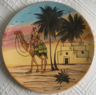 Assiette Murale Tunisienne_Diamètre 26 Cm - Autres & Non Classés