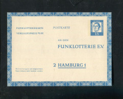 "BERLIN" 1963, Funklotterie-Postkarte Mi. FP 7 ** (4935) - Cartoline - Nuovi