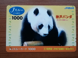 T-403 - JAPAN, Japon, Nipon, Carte Prepayee, Prepaid Card, Animal, Bear, Ours Panda - Altri & Non Classificati