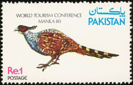 Pakistan 1980 (AVE199 (MNH) (Mi 527) - Cheer Pheasant (Catreus Wallichii) - Gallináceos & Faisanes