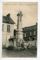 79 CERIZAY Groupe Enfants Ecoliers Au Pied Monument Aux Morts écrite 1929 Voir Dos  " Chere Henriette "  D05 2023 - Cerizay