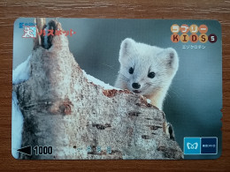 T-404 - JAPAN, Japon, Nipon, Carte Prepayee, Prepaid Card, Animal, - Altri & Non Classificati