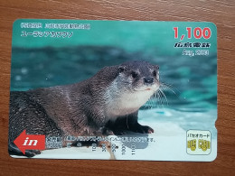 T-404 - JAPAN, Japon, Nipon, Carte Prepayee, Prepaid Card, Animal, - Altri & Non Classificati