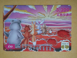 T-404 - JAPAN, Japon, Nipon, Carte Prepayee, Prepaid Card, Animal, Rabbit, Lapin - Altri & Non Classificati