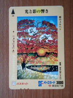 T-405 - JAPAN, Japon, Nipon, Carte Prepayee, Prepaid Card, Animal, Cat, Chat - Altri & Non Classificati