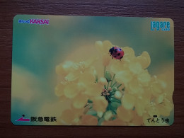 T-409 - JAPAN, Japon, Nipon, Carte Prepayee, Prepaid Card, Flower, Fleur - Flores