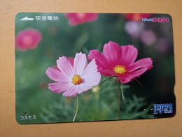 T-409 - JAPAN, Japon, Nipon, Carte Prepayee, Prepaid Card, Flower, Fleur - Flowers