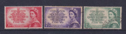 AUSTRALIA  - 1953 Coronation Set Used As Scan - Gebruikt