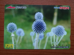 T-410 - JAPAN, Japon, Nipon, Carte Prepayee, Prepaid Card, Flower, Fleur - Blumen