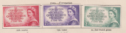 AUSTRALIA  - 1953 Coronation Set Hinged Mint - Nuovi