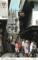 MERCERY LANE, CANTERBURY, KENT, ENGLAND. USED POSTCARD   Ts4 - Canterbury