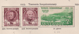 AUSTRALIA  - 1953 Tasmania Set Used As Scan - Gebraucht