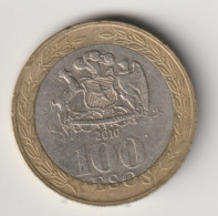 CHILE 2010: 100 Pesos, KM 236 - Cile