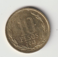 CHILE 2013: 10 Pesos, KM 228 - Chili