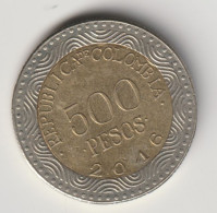 COLOMBIA 2016: 500 Pesos, KM 298 - Kolumbien