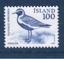 Islande, Island, **, Yv 521, Mi 568, Pluvier Doré Européen (Pluvialis Apricaria) - Unused Stamps