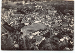 Gramat. Vue Aerienne.  Cliché. Ray Delvert   Photo Combier. CIM   Postée  1951  - Gramat