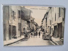 Argis , Grande Rue , Voiture Ancienne Et Enfants - Non Classés