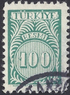 TURCHIA 1957 - Yvert S54° - Servizio | - Official Stamps