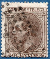 Spain 1879 Alfonso XII 40 C Cancelled - Usados