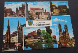 Grüsse Aus Nürnberg - Verlag Ernst Geissendorfer, Rothenburg/Tauber - Krüger - # 927/17 - Saluti Da.../ Gruss Aus...