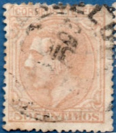 Spain 1879 Alfonso XII 50 C Cancelled - Usados