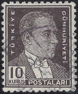 TURCHIA 1931-8 - Yvert 813° - Ataturk | - Gebraucht