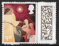 GB 2022 XMAS NEW BARCODE SHEPHERDS AND ANGELS £1.85 - Gebraucht