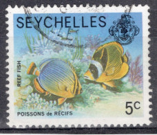 Seychelles 1977 Single 5c Definitive Stamp From The Set To Celebrate Marine Life In Fine Used. - Seychelles (1976-...)