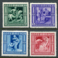 AUSTRIA 1936 Winter Relief LHM / *.  Michel 642-45 - Ungebraucht