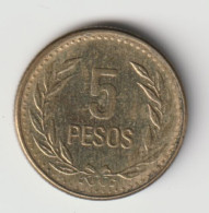 COLOMBIA 1989: 5 Pesos, KM 280 - Colombia