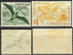 Christmas Islans 1963 (AVE201) (MH) ( Mi 19 E 20) - Fregata Andrewsi E Phaethon Lepturus - Marine Web-footed Birds