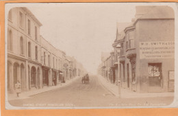 Pembroke Dock Dimond Street UK 1908 Real Photo Postcard - Pembrokeshire