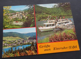 Grüsse Aus Einruhr/Eifel - Verlag Erich Justra, Heimbach - Saluti Da.../ Gruss Aus...