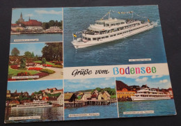 Grüsse Vom Bodensee - Bodan-Ansichtskartenverlag H. Bockelmann, Langenargen - # 457 - Saluti Da.../ Gruss Aus...