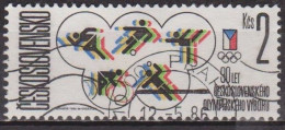 Sports Olympiques - TCHECOSLOVAQUIE - C.I.O. - N° 2675 - 1986 - Used Stamps