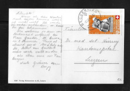 1940  GESCHICHTLICHE MOTIVE ► Ansichtskarte Von Beckenried Nach Luzern   ►SBK-B4◄ - Cartas & Documentos