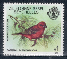 Seychelles ZIL ELOIGNE SESEL Single 1r Definitive Stamp From The Set To Celebrate Marine Life In Unmounted Mint - Seychelles (1976-...)