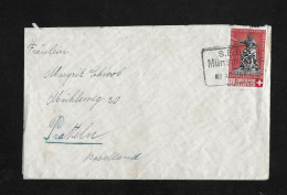 1940  GESCHICHTLICHE MOTIVE ► Brief Von Münsingen SBB Bahnstempel Nach Pratteln   ►SBK-B7◄ - Lettres & Documents