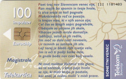 PHONE CARD SLOVENIA (E36.4.1 - Slowenien