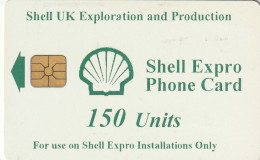PHONE CARD UK SHELL (E27.9.6 - Plateformes Pétrolières