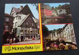 Grüsse Aus Monschau/Eifel - Verlag Erich Justra, Heimbach - # 2201 - Saluti Da.../ Gruss Aus...