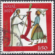 PORTOGALLO 1974 - Yvert 1243° - Natale | - Used Stamps