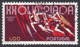 PORTOGALLO 1972 - Yvert 1157° - Olimpiadi | - Gebruikt