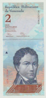 Banknote Banco Central De Venezuela 2 Bolivares 2014 UNC - Venezuela