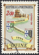 GUINEA PORTOGHESE 1955 - Yvert 293° - Viaggio Presidenziale | - Guinea Portuguesa