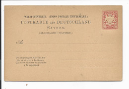Bayern P  13 ** - 10 Pf  Wappen Doppelkarte - Autres & Non Classés
