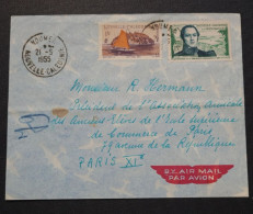 Nouvelle Calédonie Timbres Numéros 265 Et 283 Sur Lettre. - Covers & Documents